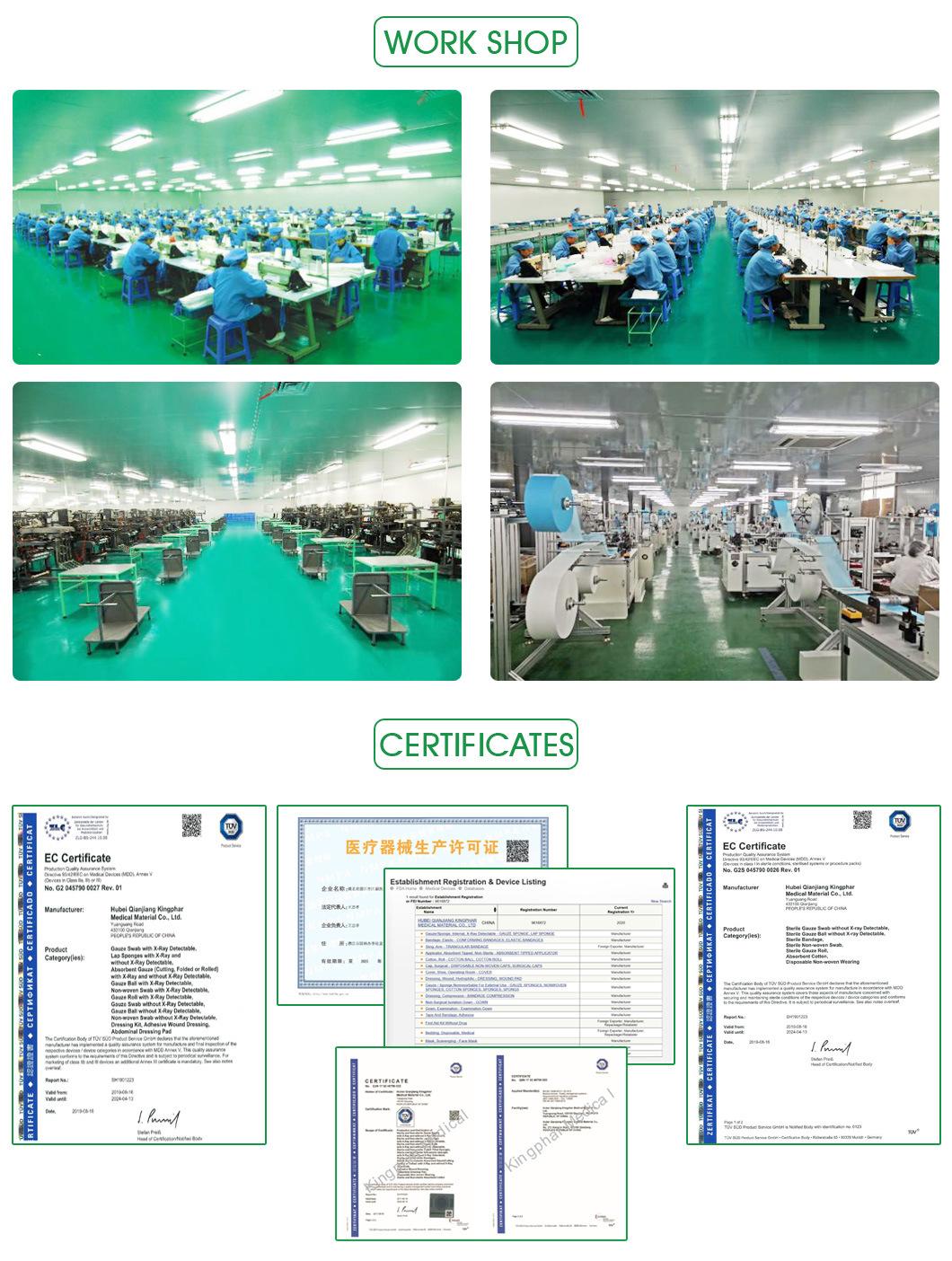 Medical Wound Dressing for Wound Healing Highly Absorbent Dressing Sterile Individual Wrapped for Wound Care