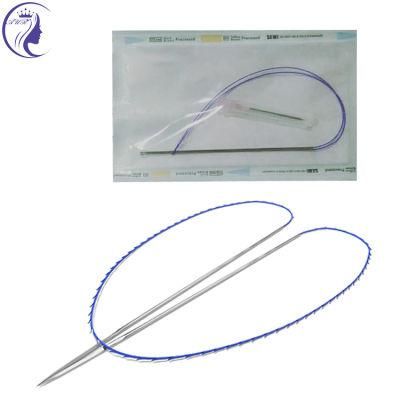 Best Quality Beauty Face Lifting Wrinkle Remover Pdo Spring Thread with Two Needles