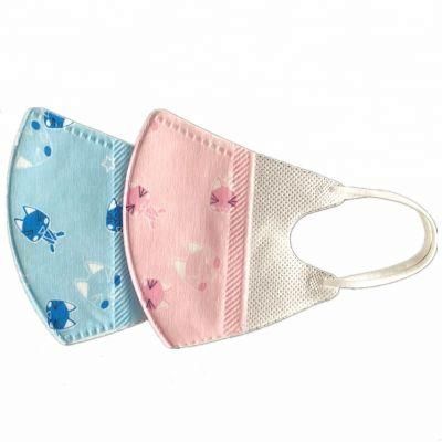 High Quality Lovely Cartoon Disposable Breathable Nonwoven Face Mask for Kids