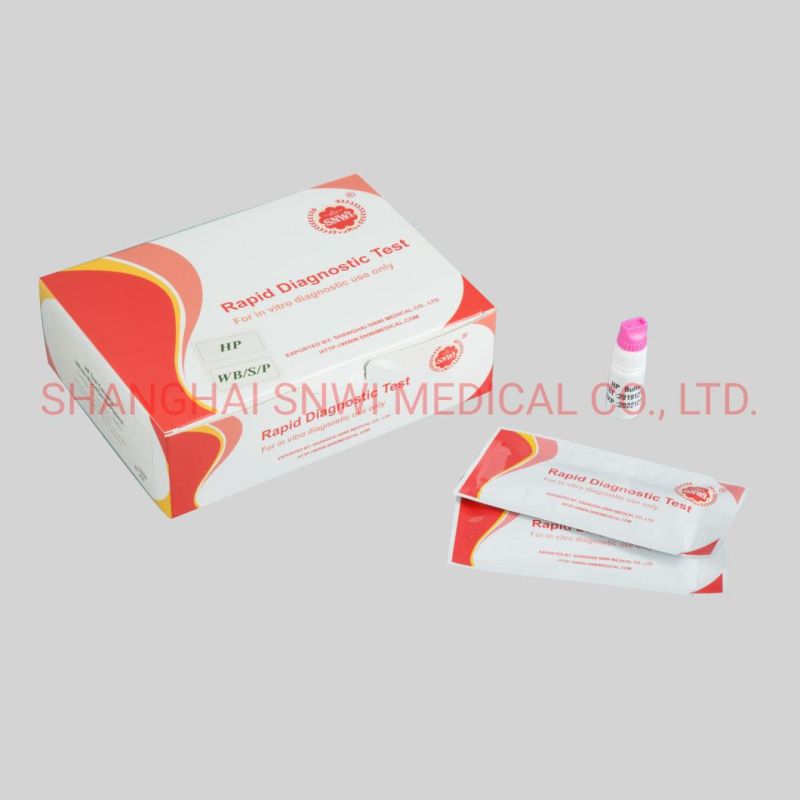 CE Certificated One Step Infectious Diseases Malaria/HCV/Hbsag/H. Pylori/Syphilis Rapid Test Kit Strip Device Cassette