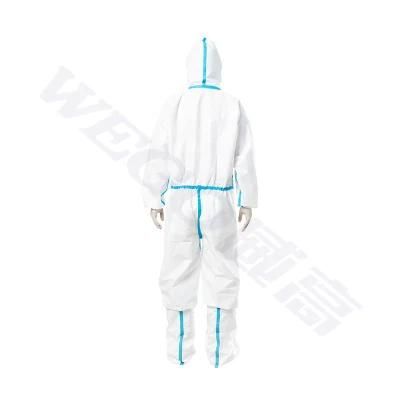 Disposable PE Protective Isolation Clothing Suit