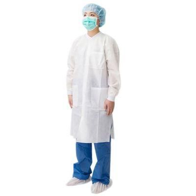 Wholesale Medical Uniforms White Coats Clinical Gown Lab Coat Nurse Scrubs Uniforms Pharmacy Unisex Unifom Workwear