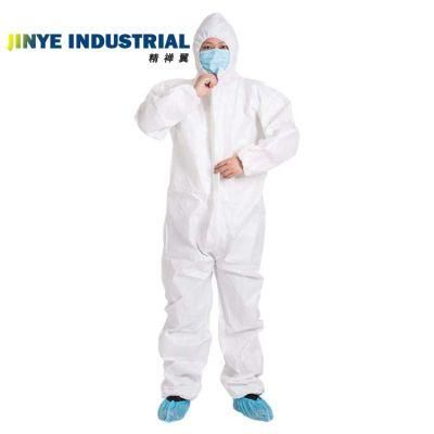 Polypropylene Non Woven SMS Chemical Industrial Disposable Protective Coverall