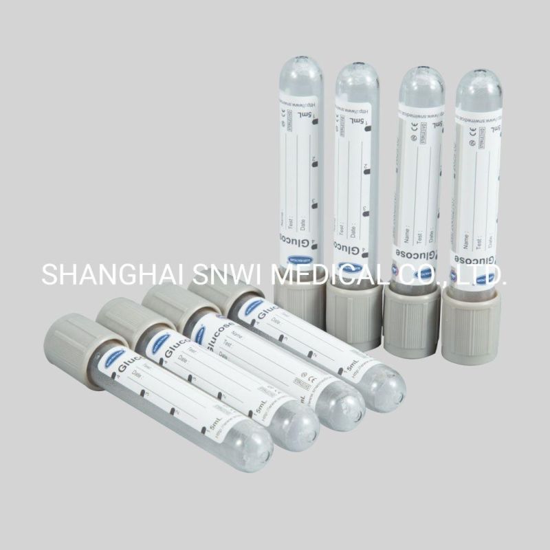 Medical Disposable Black Cap Vacuum Blood Collection Tube ESR Tube