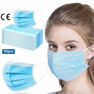 3 Layers Disposable Mask Manufacturer Bfe 98+ Medical Mask Surgical Mask for Hospital