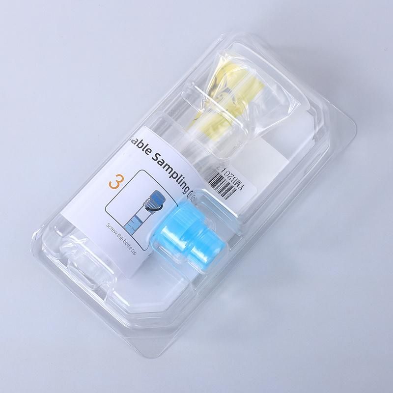 Single Package Saliva Collection Testing Tube for Virus