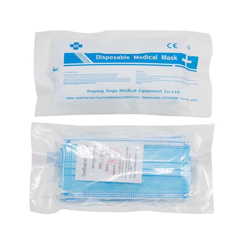 Disposable Face Mask Disposable Medical Use 3 Ply