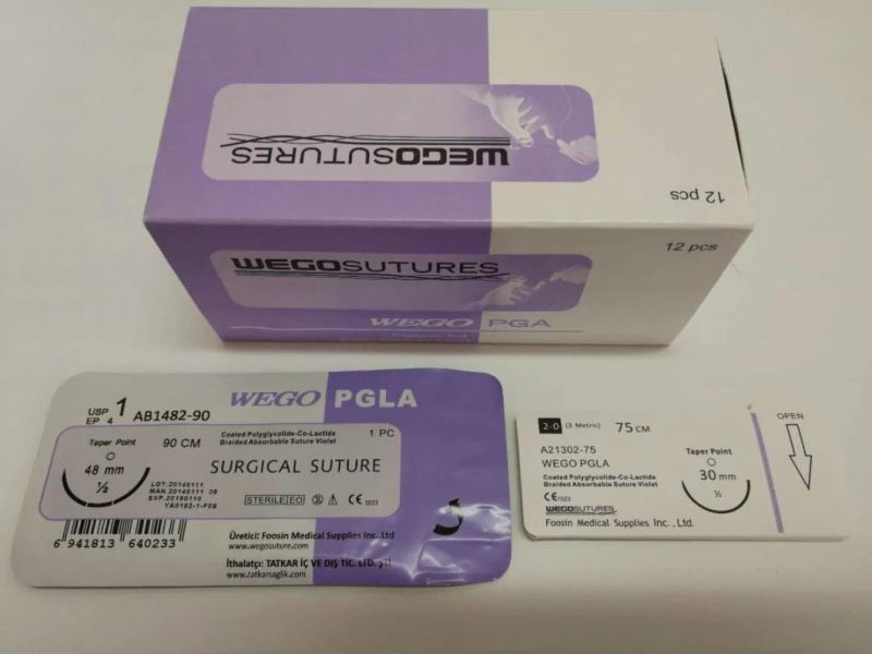 Surgical Suture Pgla with High Quality