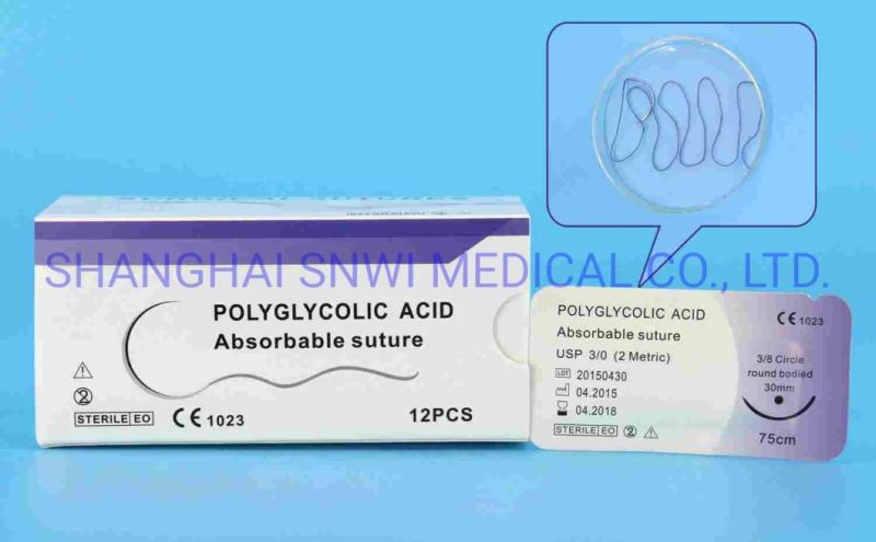 High Quality Medical Disposables Sterile Surgical Suture with Needle