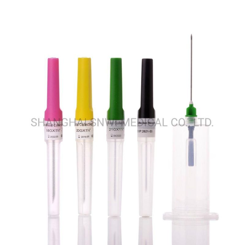 CE&ISO Certificate Disposable Sterile Pen-Type Blood Collection Needle