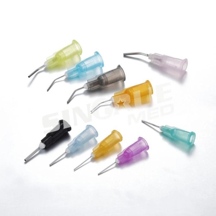 Hot Sale & High Quality Straight/Curved Disposable Medical Dental Needle