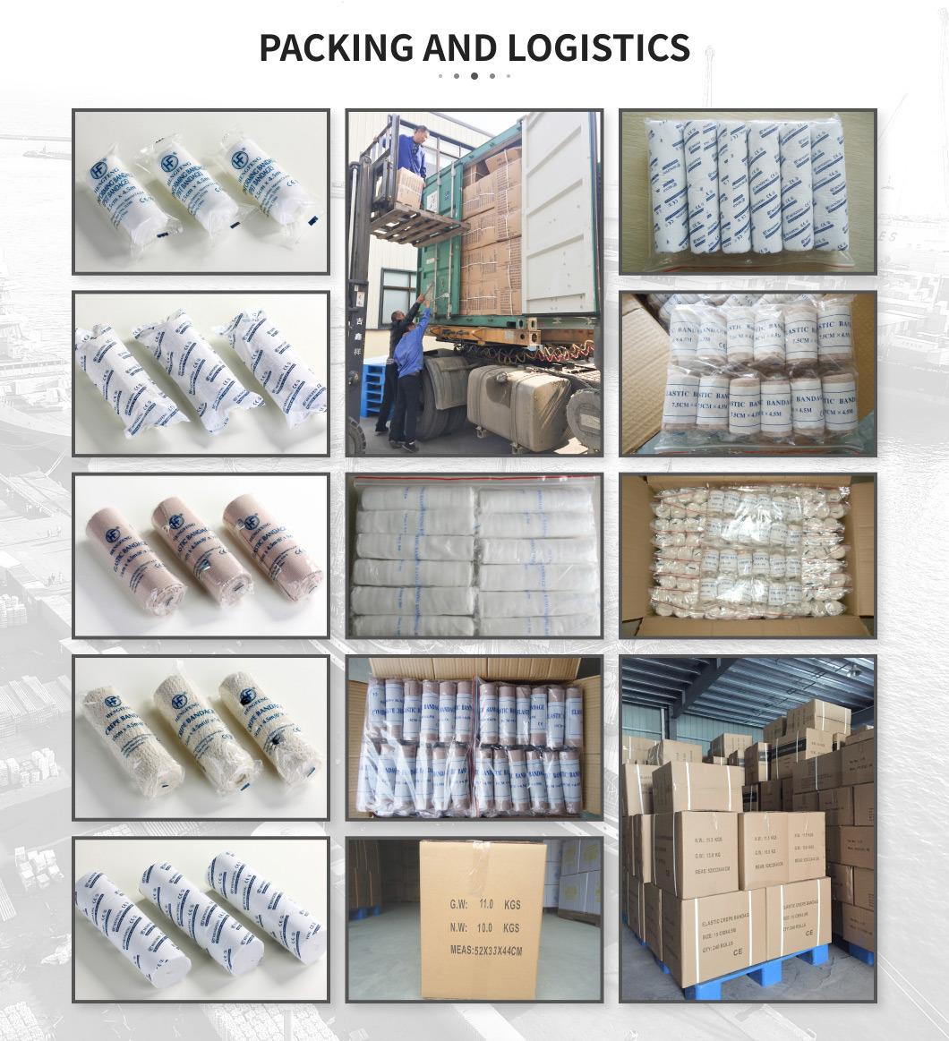 Mdr CE Approved Flexible Rolled Gauze Dressing Conforming Bandage for Minor Wound Care