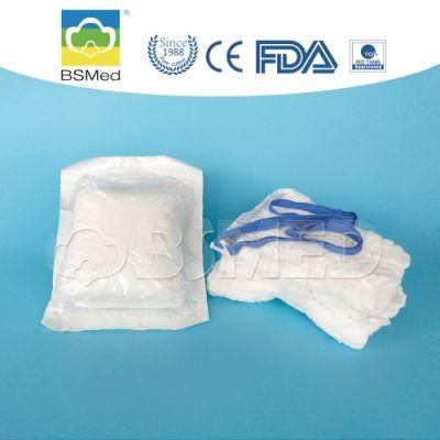 100% Cotton Absorbent Medical Gauze Lap Sponge with X-ray Thread