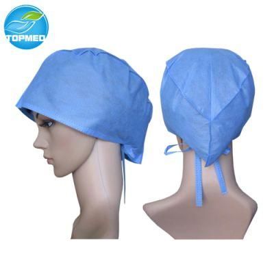 Non-Woven SMS Surgical Caps, Surgeon Caps, Disposable Caps