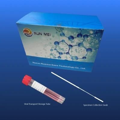 Medical Supply Virus Preservation Medium with Sterile Flocked Swab Sampler
