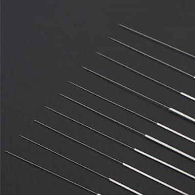 Tianxie Brand Disposable Sterile Alloy Wire Spring Handle Medical Acupuncture Needles with Aluminum Foil Packing