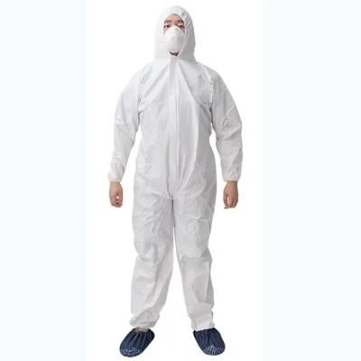 Disposable High Quality Chemical Splash Protection Disposable Coverall