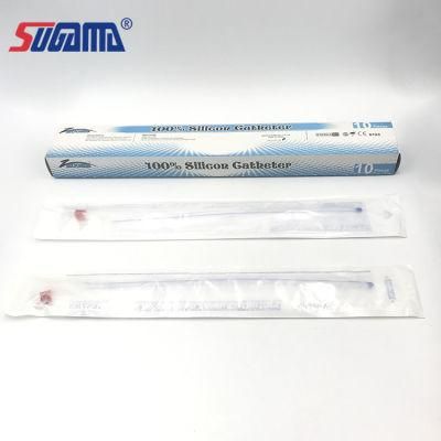 Low Price 2 Way Double Lumen Silicone Coated Double Balloon Latex Foley Nelaton Catheter