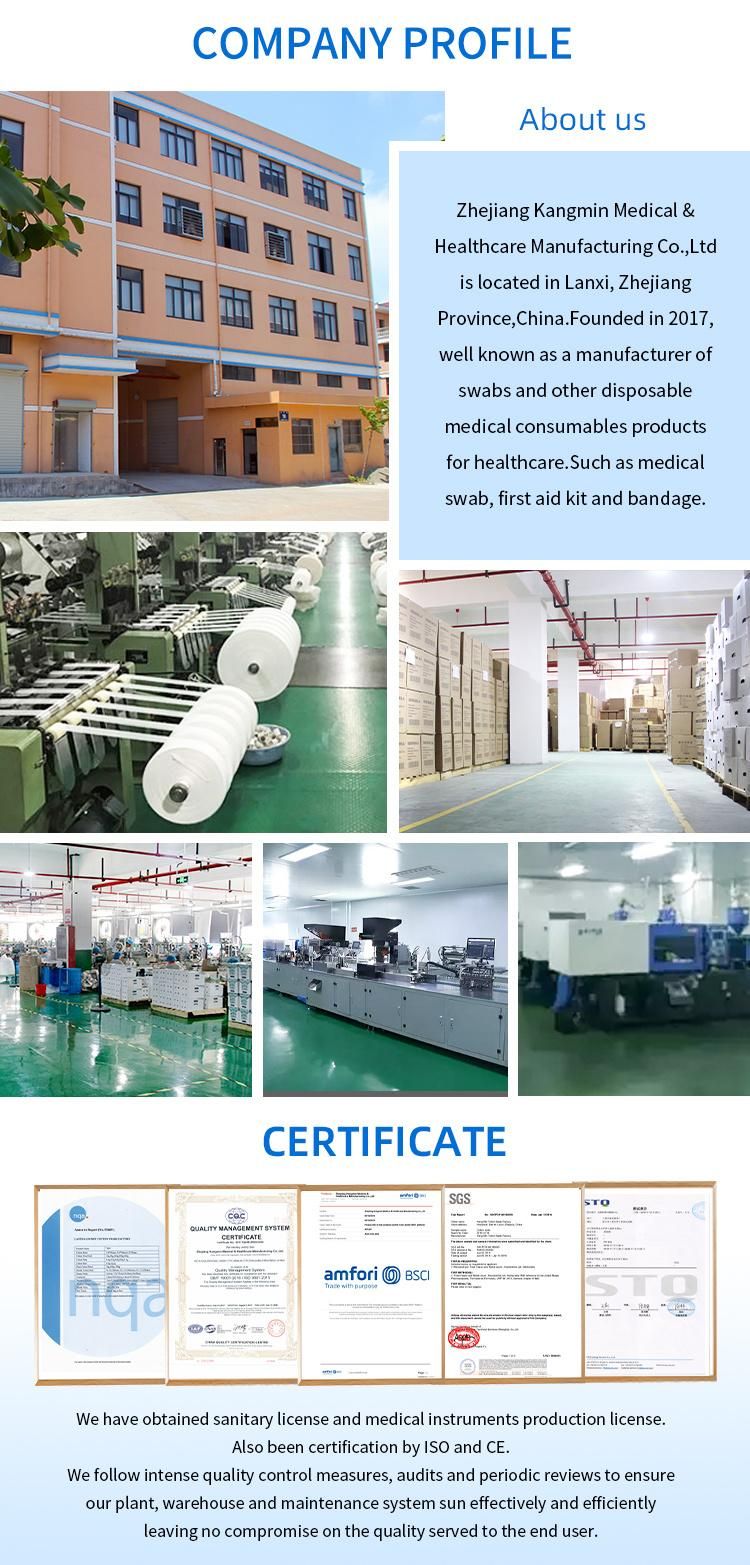 Customized Products Wound Bandage Strip Plaster Band Aid