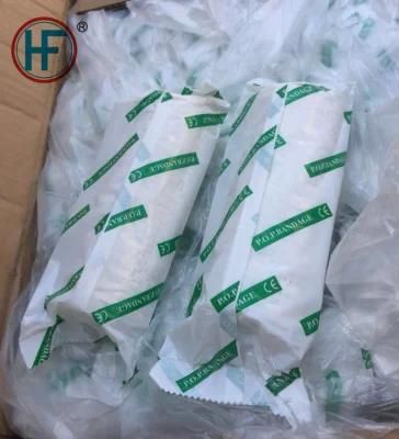 Disposable Medical Gypsona Gypsum Liner Plaster of Paris Cast Padding Soft Rolls Pop Bandage
