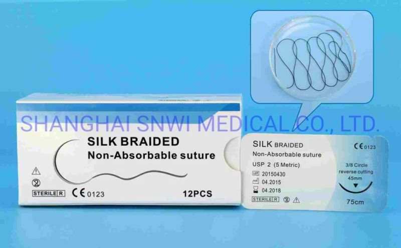 High Quality Medical Disposables Sterile Surgical Suture with Needle