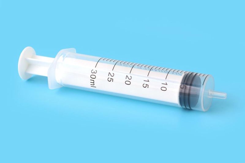 Disposable Syringe 1/3/5/10/20/30/60ml for Hypodermic Injection with CE/FDA Certificate
