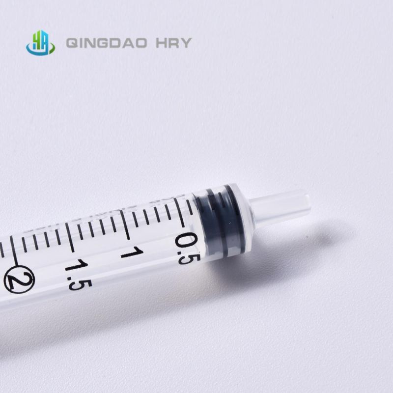 2.5ml Disposable Syringe Luer Slip Without Needle From Professional Manufacture with FDA 510K CE&ISO Improved for Vaccine Stock Products