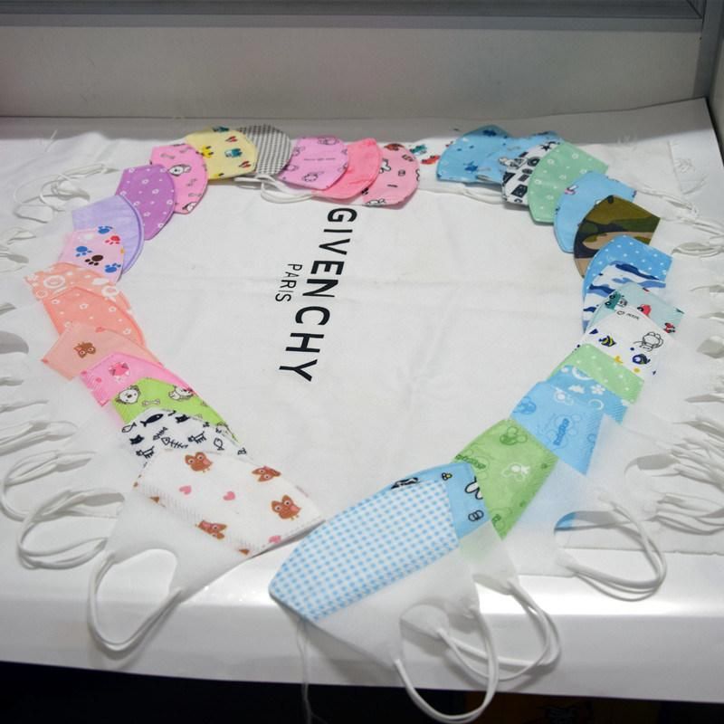Cartoon Kid Mask Breathable Non-Woven Dust Baby Face Mask