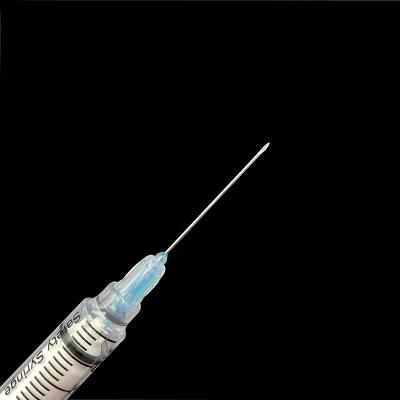 CE/FDA Approved Manual Retractable Safety Syringe for Hypodermic Injection