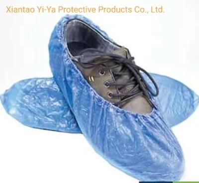 Disposable PE Shoe Cover Waterproof Plastic Shoe Cover PE Antislip Shoe Cover