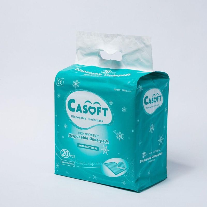 OEM ODM China Wholesale Xxxx Underpad Disposable Pad Incontinence Pad Private Label Free Samples Super Absorbency Surgical Non-Woven Adult Underpad