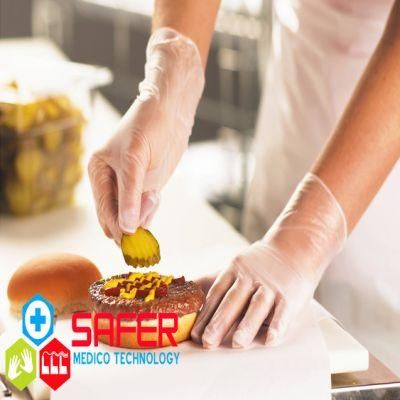 Vinyl Disposable Gloves Clear Medical/Food /Industry Grade