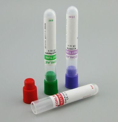Medical Disposable Vacuum Blood Sample Collection Test Tube