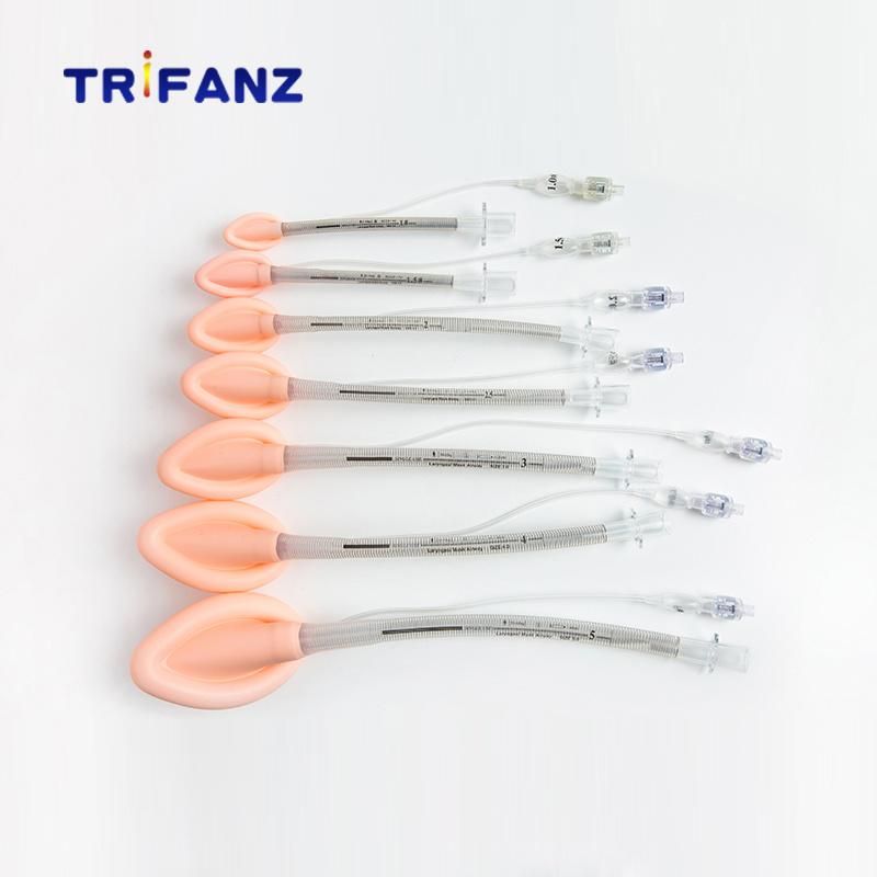 Disposable Silicone Reinforced Laryngeal Mask Airway with Factory Price