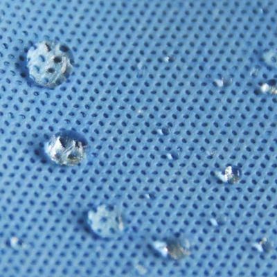 Disposable Standard SMS Surgical Gown Velcro Neck for Medical Use