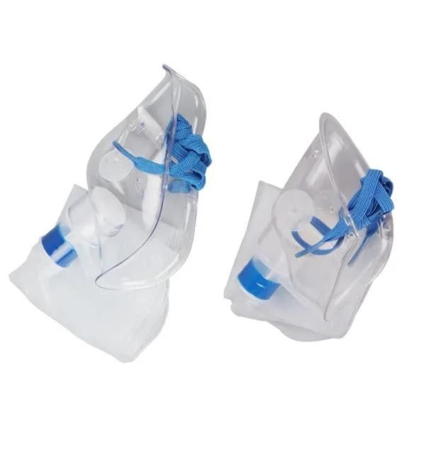 Disposable Oxygen Mask with 1L Reservoir Bag/Non-Rebreathing/Rebrather Mask with ISO13485 CE FDA