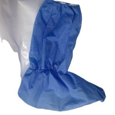 Disposable Boots Cover Waterproof Long Boot Shoes Cover with Elastics