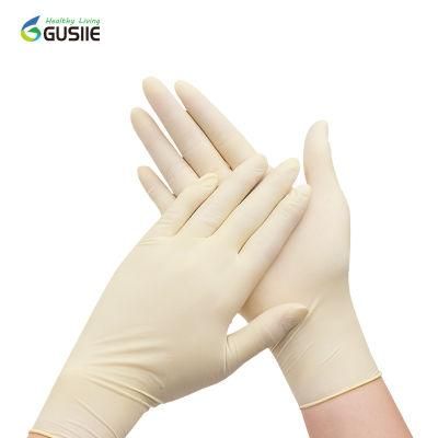 Powder Free Latex Gloves Safety Gloves Latex Gloves Disposable Medical Examinationgloves Latex PE Gloves