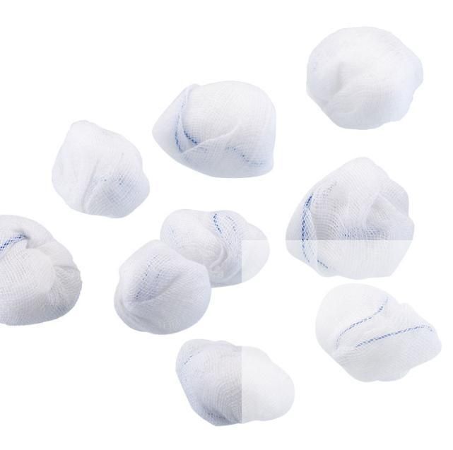 Disposable Absorbent Cotton Gauze Ball