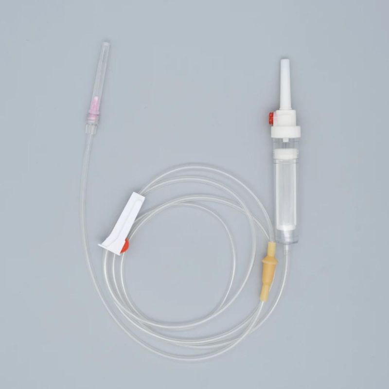 Medical Disposable Blood Transfusion Set with Needle