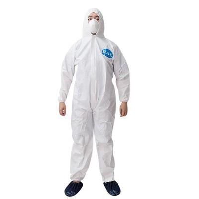 High Quality Coverall Disposable Medical Surgical Coverall Knitted Cuffs
