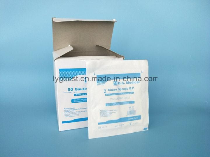 Hot Sale Medical Disposable Gauze Swab with FDA Certificate