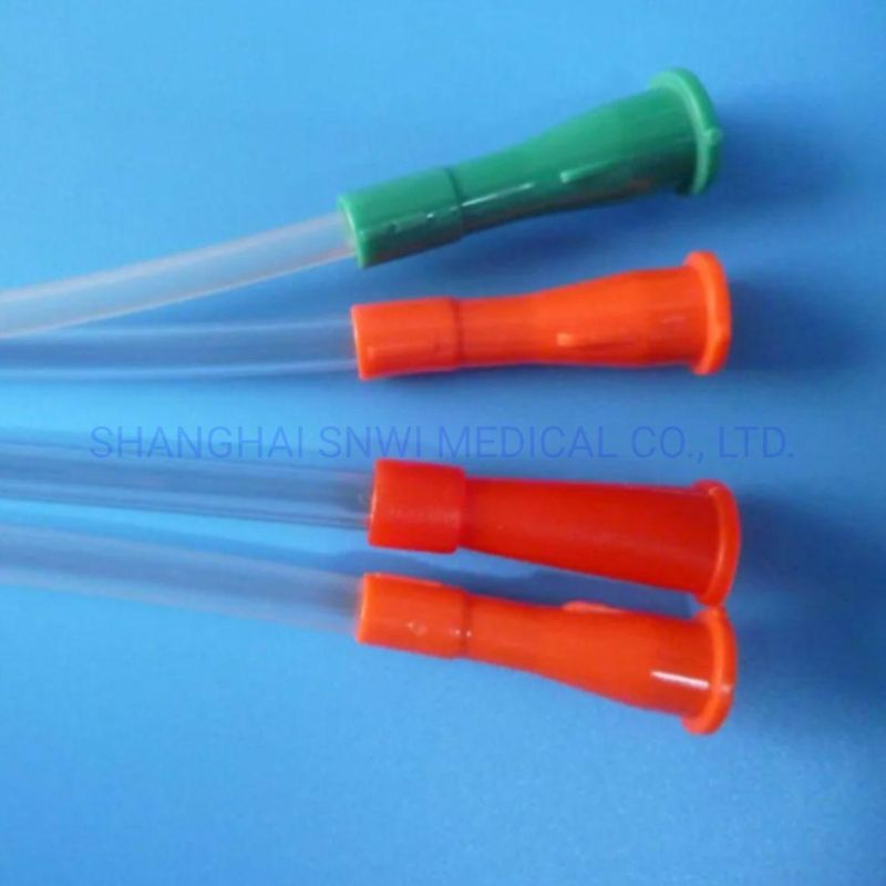 Disposable Medical Nelaton Catheter with ISO Certificates Made From Non-Toxic PVC, Medical Grade