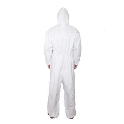 Wholesale Disposable Medical Isolation Safety Coverall with Hood