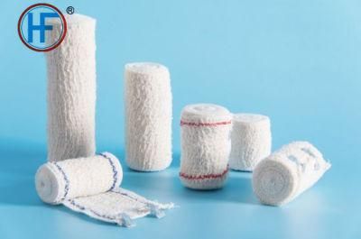 Mdr CE Approved Dressing Cotton Crepe Bandage Without Disinfection