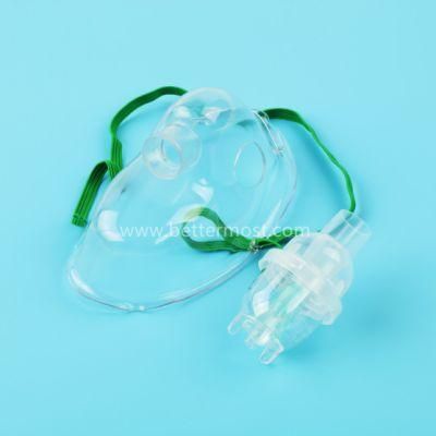 Disposable PVC Clear Aerosol Nebulizer Mask with Oxygen Connecting Tube