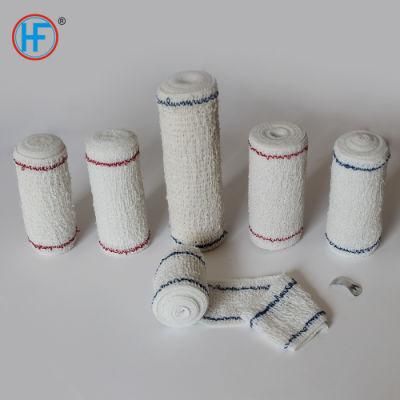 Mdr CE Approved Dressing Cotton Crepe Bandage Individually Packed in Waterproof Bag