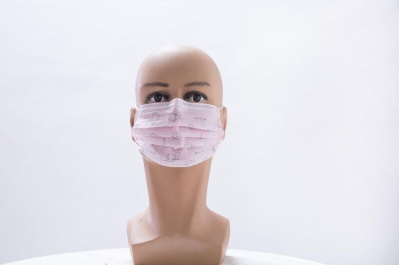 Custom Print Logo Face Mask Nonwoven Face Mask