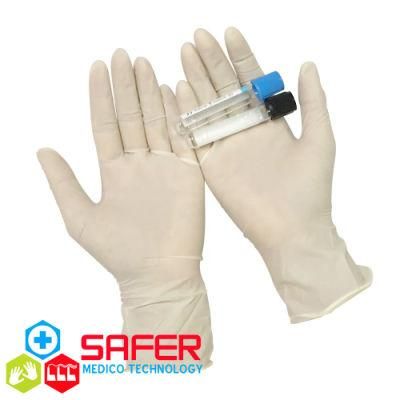 Safer Medico Disposable Sterile Nature Rubber Latex Surgical Gloves