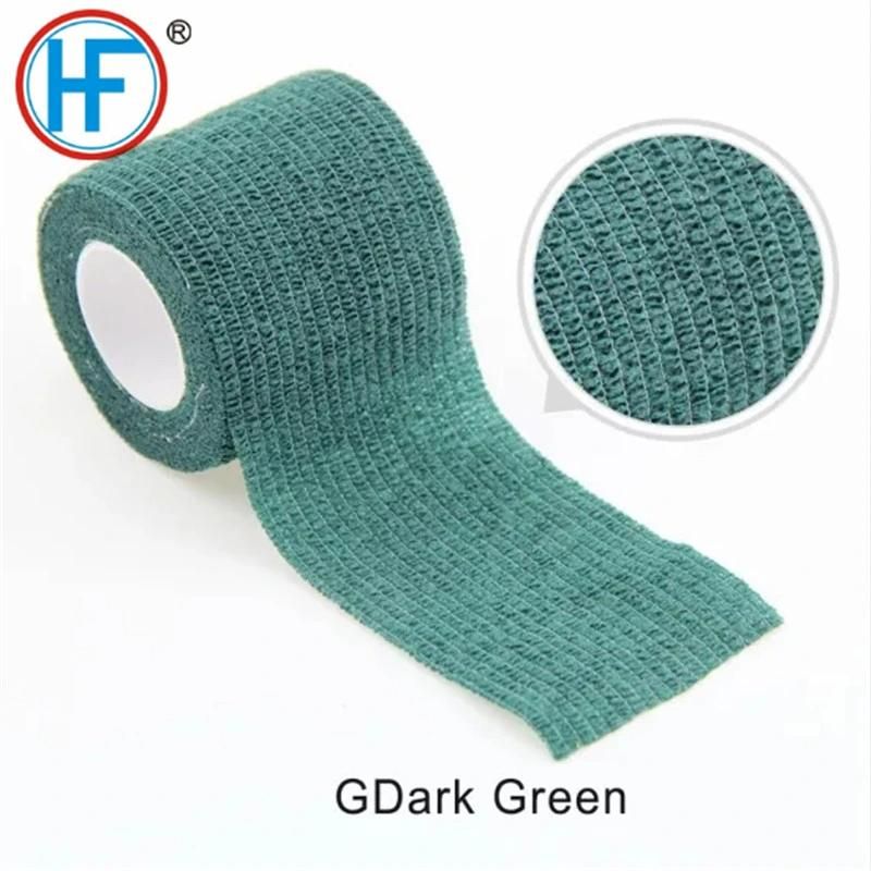 Mdr CE Approved China OEM Compression Rolls First Aid Self-Adhesive Bandage